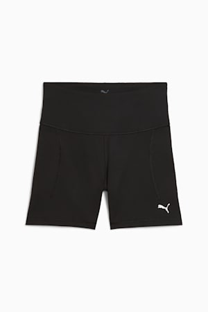 CLOUDSPUN High-Waist 5" Tight Shorts Women, PUMA Black-PUMA White, extralarge-GBR
